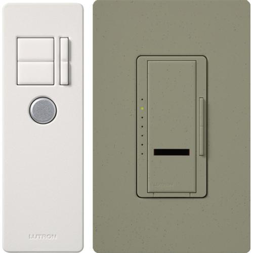 LUTRON MIR-1000MT-GB Dimmer Maestro IR multi-location 1000W 120V w/remote  control greenbriar