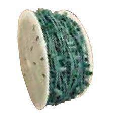 Product image for E17/25FT CORD 12IN SPACING/GREEN