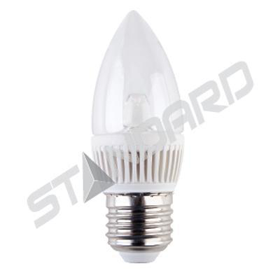 Product image for Lamp LED B10 5W E26 120V 2700K clear