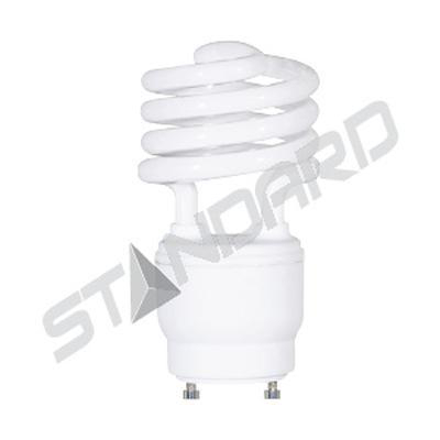 Product image for Lamp compact fluorescent T2 18W GU24 120V 2700K spiral