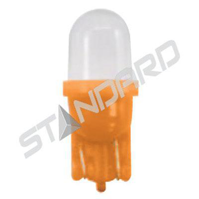 Product image for Lamp miniature LED T3-1/4 0.5W wedge base 12V amber