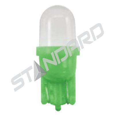 Product image for Lamp miniature LED T3-1/4 0.5W wedge base 12V green