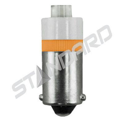 Product image for Lamp miniature LED T3-1/4 0.5W BA9s 24/28V amber