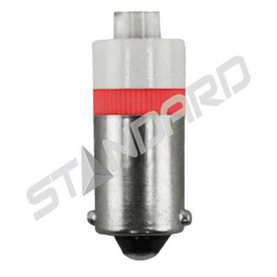 Product image for Lamp miniature LED T3-1/4 0.5W BA9s 6V red