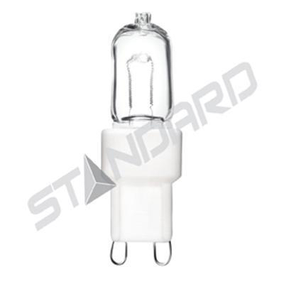 Product image for Lamp halogen JD 50W G9 120V 2800K 600 lumens clear