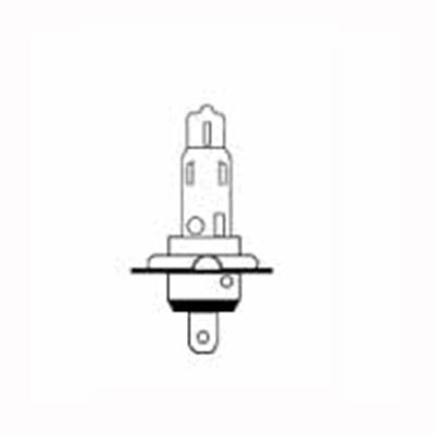 Product image for Vehicle lamp halogen T3.5 100W P14.5s 12V 2880 lumens