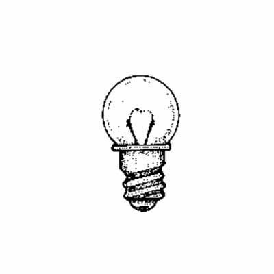 Product image for Lamp miniature INC G4.5 2.7W E10 6V 0.45A 2.2 lumens clear