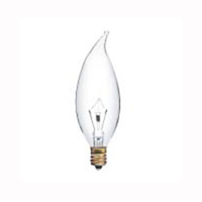 Product image for Lamp INC CA10 60W E12 130V 455 lumens clear