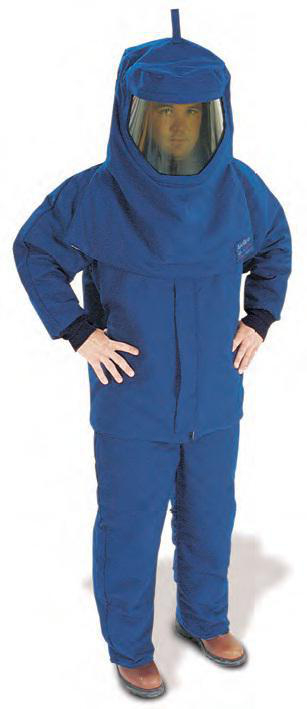 Product image for Kit ULTRASOFT suit arc flash royal blue LG SZ10