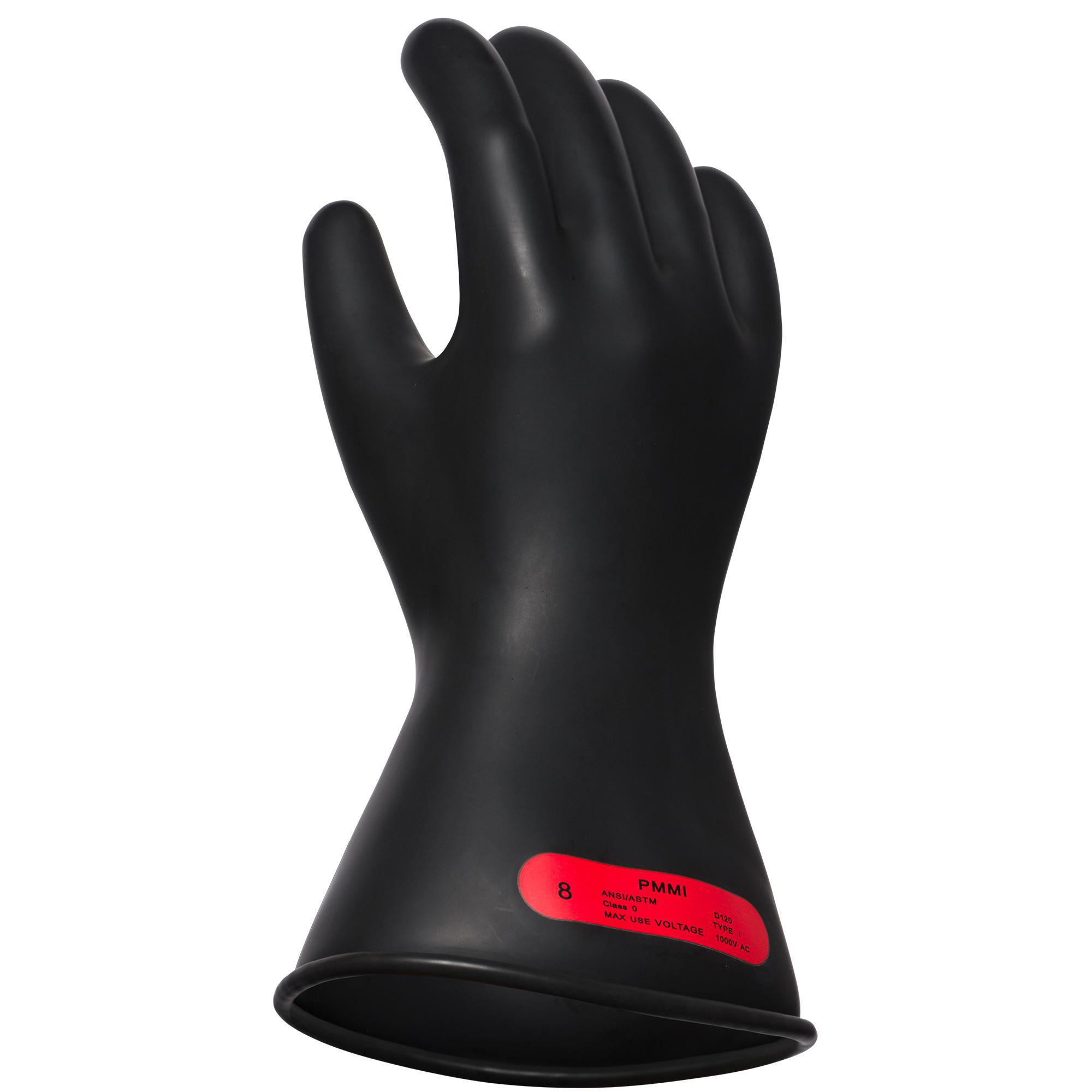 Product image for Glove NOVAX rubber class-0 black 11" SZ8