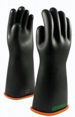 Product image for Glove NOVAX rubber class-3 black/orange 16" SZ11