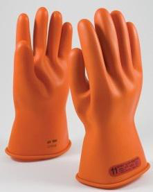 Product image for Kit electrician glove class-0 orange 1000V 11" SZ-10