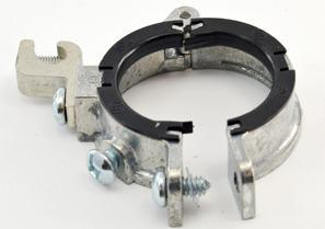 Product image for Bush grounding split zinc alloy 14-4AWG 1-1/2"
