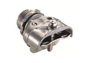 Product image for BRIDGEPORT 621-DC2 CONNECTOR 3/4"KO DUPLEX 2" X FLEX 1/2"