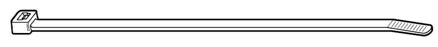 Product image for KSPEC CBL TIE LD 4" 18LB NAT 100PK