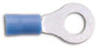Product image for KSPEC RING 16-14GA 1/4" PVC BLUE 100PK