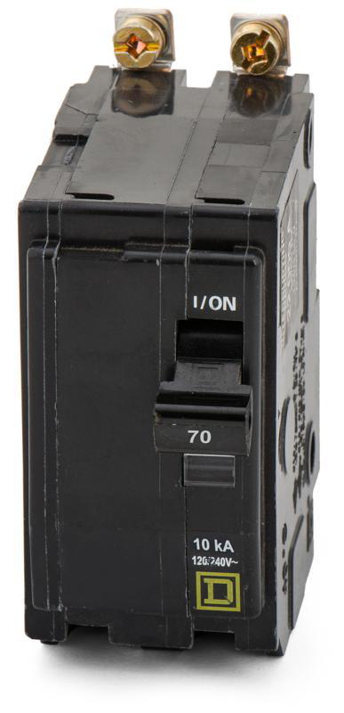 Product image for Circuit breaker bolt-on 2 poles 70A 240V 10KA