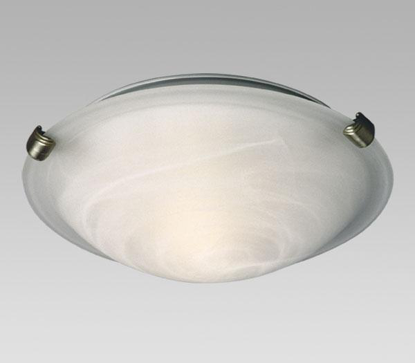 Product image for Ceiling fixture INC A19 2x60W marbled glass pt