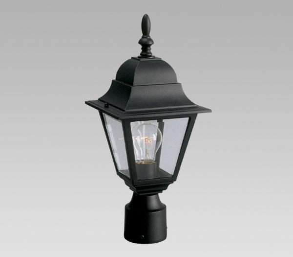 Product image for GALAXY_LIGHTING 302023BK FIXTURE BLACK COACH LIGHT POST MOUNT