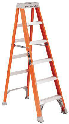 LOUISVILLE FS1507 FIBREGLAS LADDER ANSI TYPE 1A