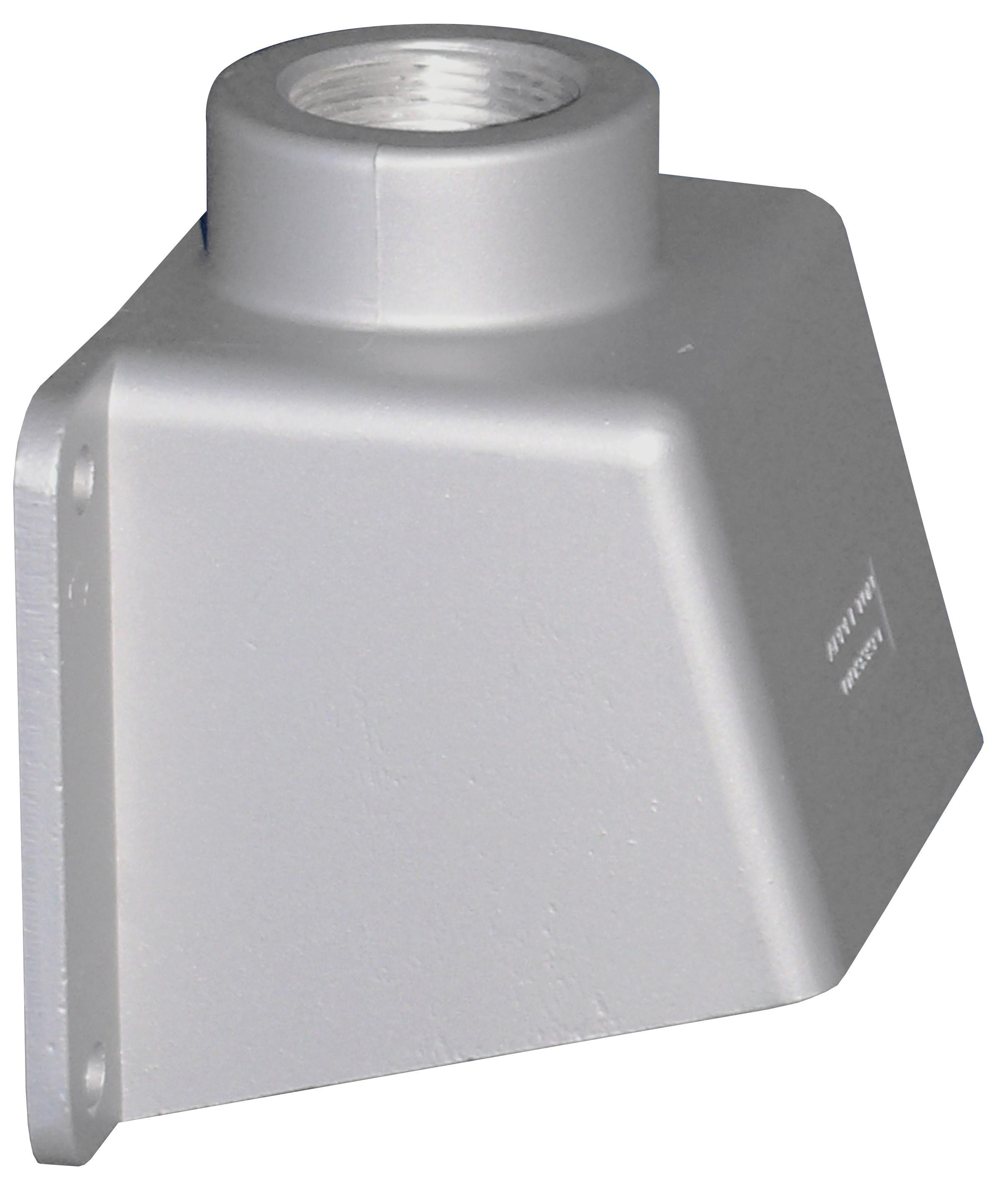 Product image for Back box 45Deg angle 60A 1-1/4" k.o alum