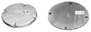Product image for Cover blank cast round box BKX iron