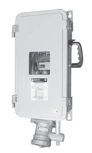 Product image for Receptacle interlocked switch fused 3phase 60A