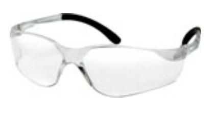 DENTEC SAFETY 12E90801 Safety Glasses Clear Lens Anti-Scratch Unisex