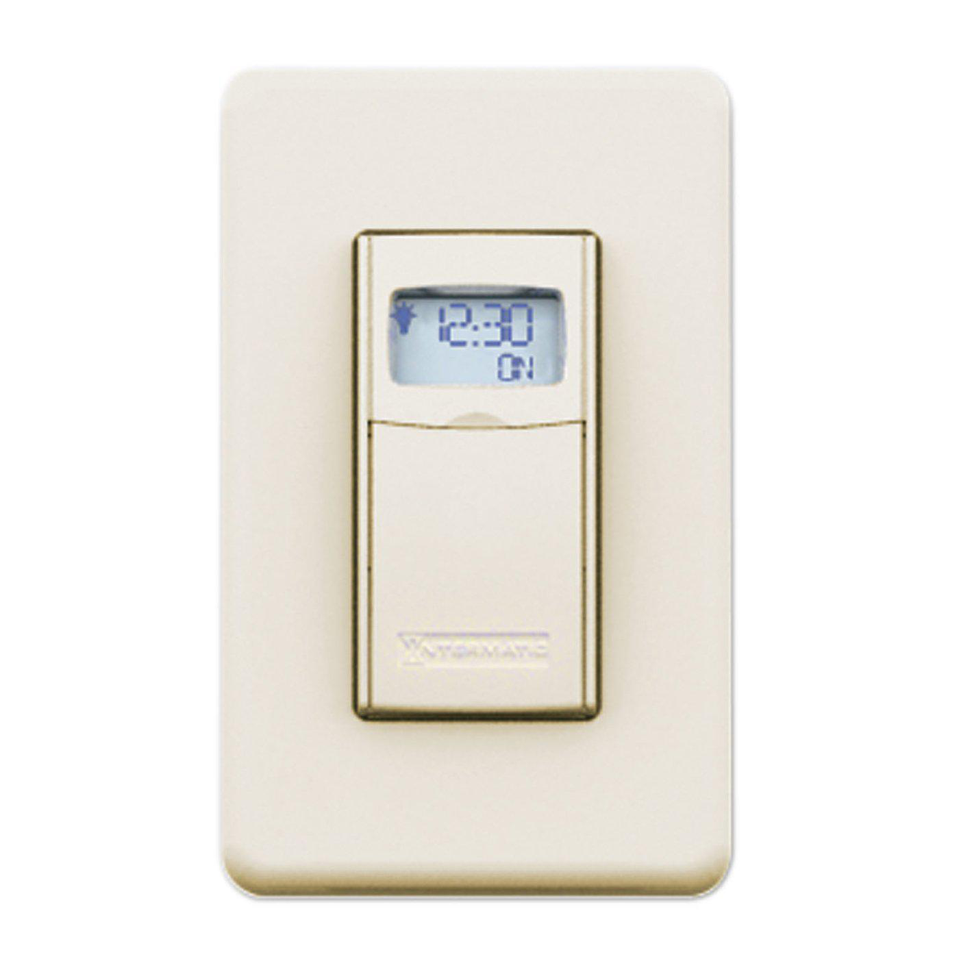 Product image for Timer electronic 7 day 20A 277V light almond