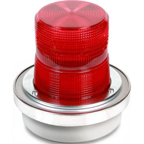 Product image for Beacon flashing 24VAC 0.9A red