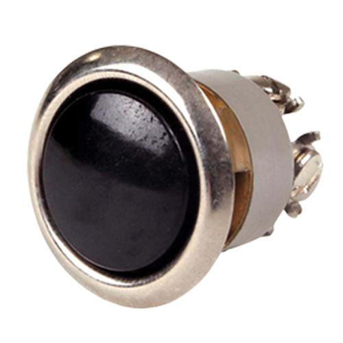 Product image for Push button multiple contact 48V nickel/black