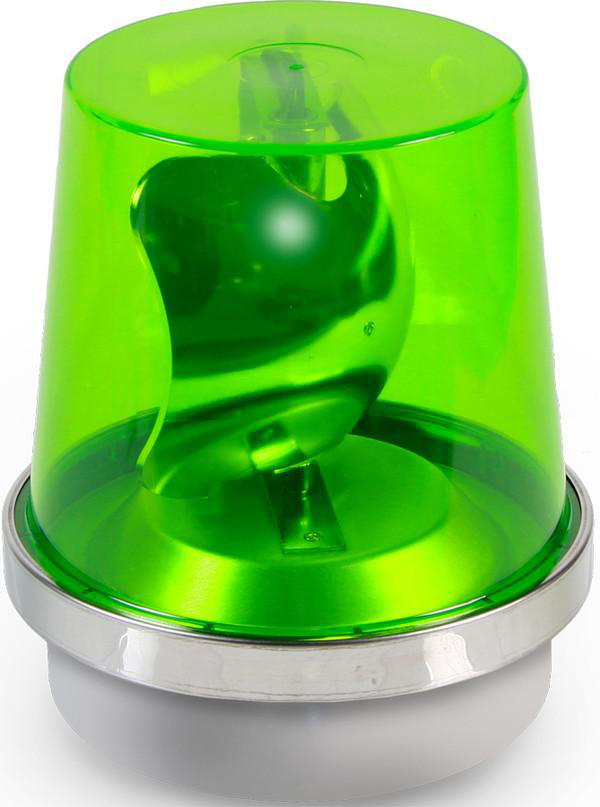 EDWARDS 52CG-N5-40WH ROTATING LIGHT GREEN .26A 120VAC