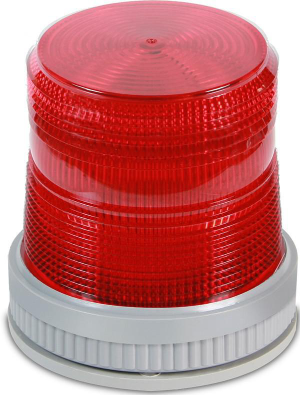 Product image for Beacon flashing 120VAC 0.108A red