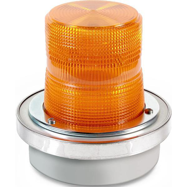 Product image for Beacon flashing halogen 20W 24V AC 0.8A 226 lumens amber