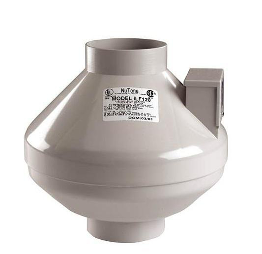 Product image for Fan ventilation in-line remote 110CFM 4"duct