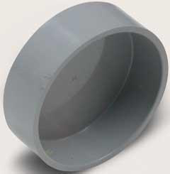 Product image for Tubing cap durable styrene for 2in dia