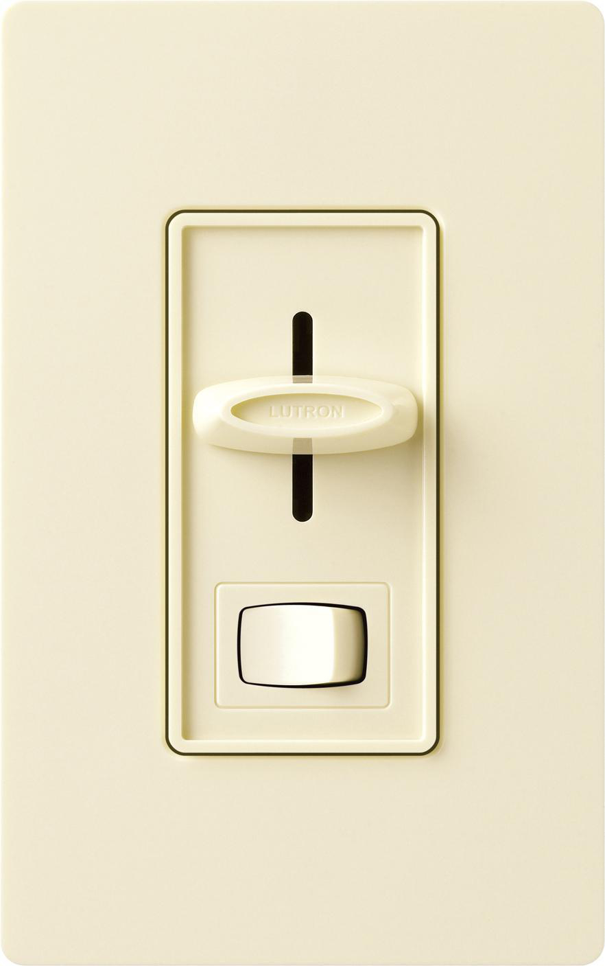 Product image for Dimmer 120V 600W 3way preset clamshell almond