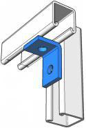Product image for Angle 2-hole hot dip galvanized 1-5/8x2-1/4"