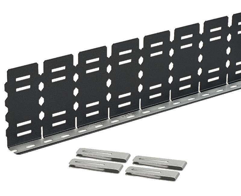 Product image for PANDUIT SD4EMI KIT EMI SHIELD FOR PANDUITIT TRACKING TWO 3FT SEFCTIONS BONDING CLIPS AND ANTI-OXIDIZING PASTE
