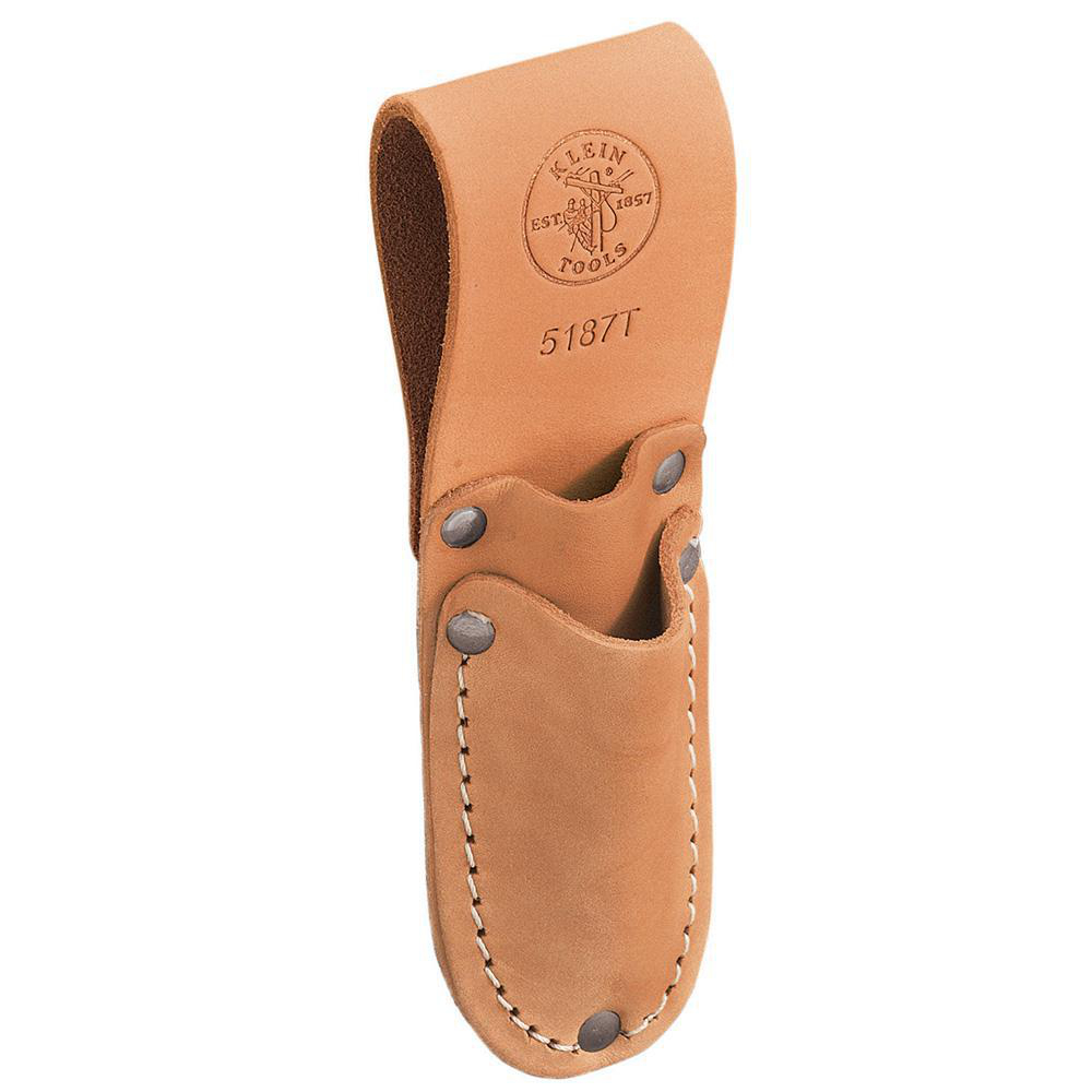 KLEIN TOOLS 5187T Scissors and Knife Holder Tunnel Stitched and