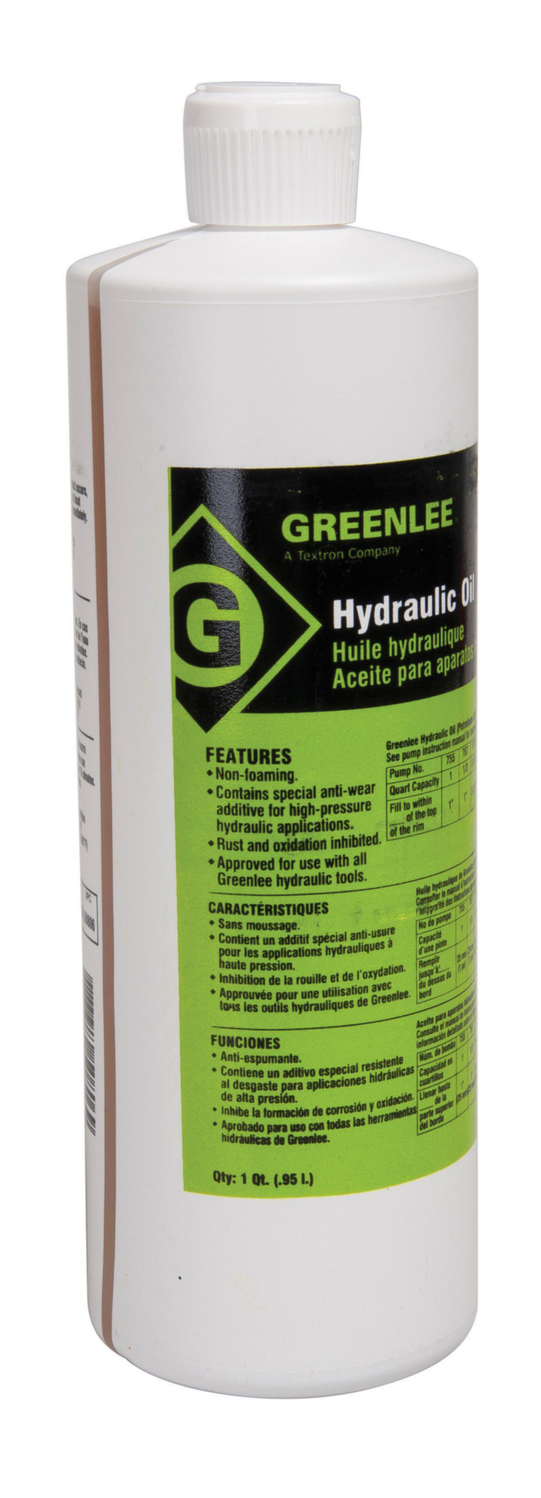 Greenlee CLR-Q 1 Quart Clear Lube Pulling Lubricant