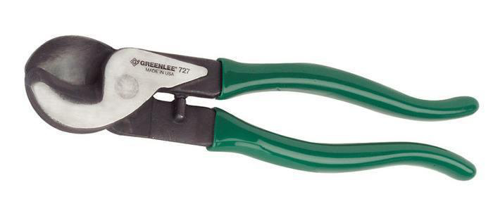 Product image for Cutter cable steel 2/0AWG 9-1/4"