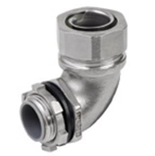 Product image for CALBRITE S60700FC90 CONNECTOR 3/4" ST SEALTITE 90 DEGREE 316SS NEMA4X