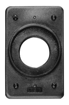 Product image for Cover 1G with gasket iron alloy 1-7/16in dia