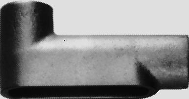 Product image for CROUSE_HINDS LB17 FITTING LB 1/2" FORM7 IRON BODY ONLY FOR RIGID CONDUIT AND IMC GREY IRON PLATED ALUMINUM CONDULET