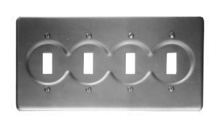 Product image for Cover 4G surface mount sheet steel