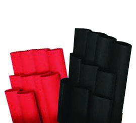 Product image for TECHSPAN 669987 HEATSHRINK RED 1"X6" SEALWALL PKG 6 PCS