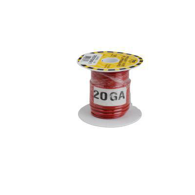 Product image for WIRE GPT 20GA RED 100FT