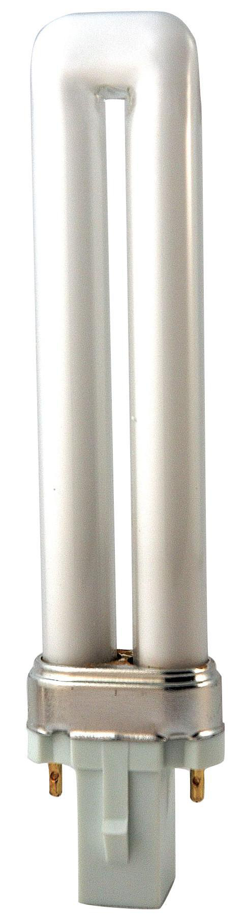 Product image for DISC 7W DUO-TUBE 3500K G23 BASE COMPACT FLUORESCENT