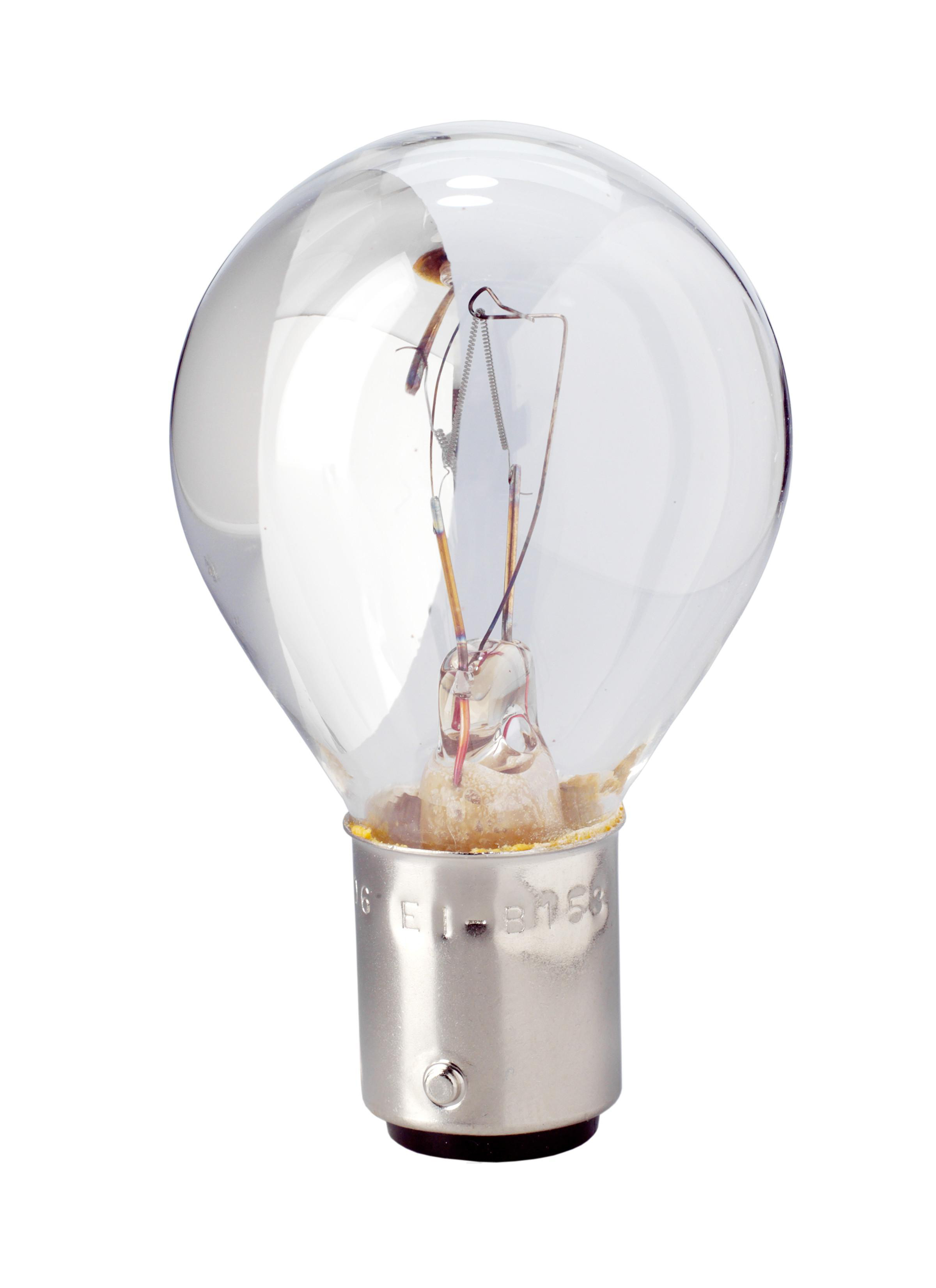 Product image for (DISCONTINUED) 120V 20W REFLECORIZED S-11 DC BAYONET BASE